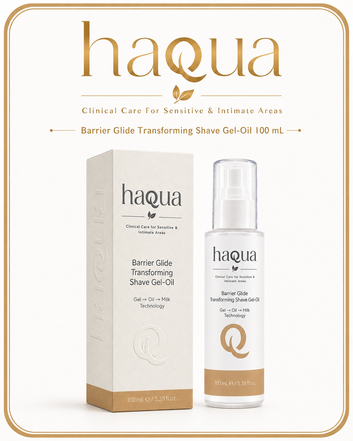 HAQUA Barrier Glide Tıraş Jeli