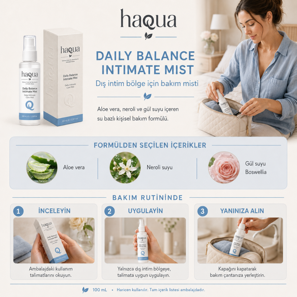 HAQUA Daily Balance İntim Mist ek görsel