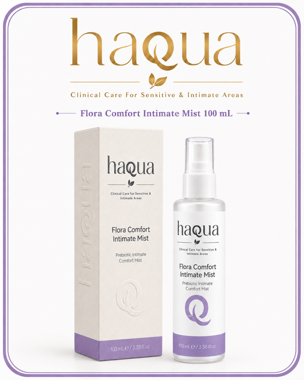 HAQUA Flora Comfort Prebiyotik İntim Mist